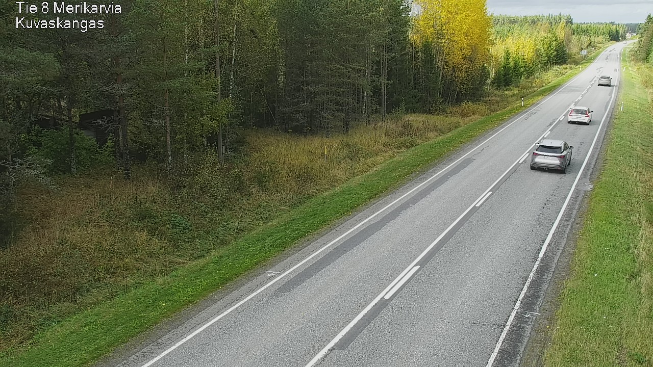 Kelikamerat Kuva Tie 8 Merikarvia, Kuvaskangas, Merikarvia, Satakunta