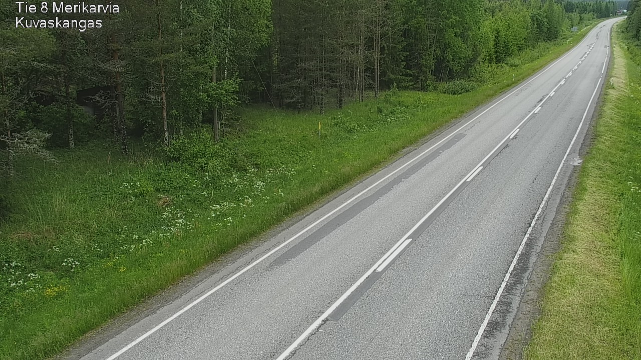 Kelikamerat Kuva Tie 8 Merikarvia, Kuvaskangas, Merikarvia, Satakunta
