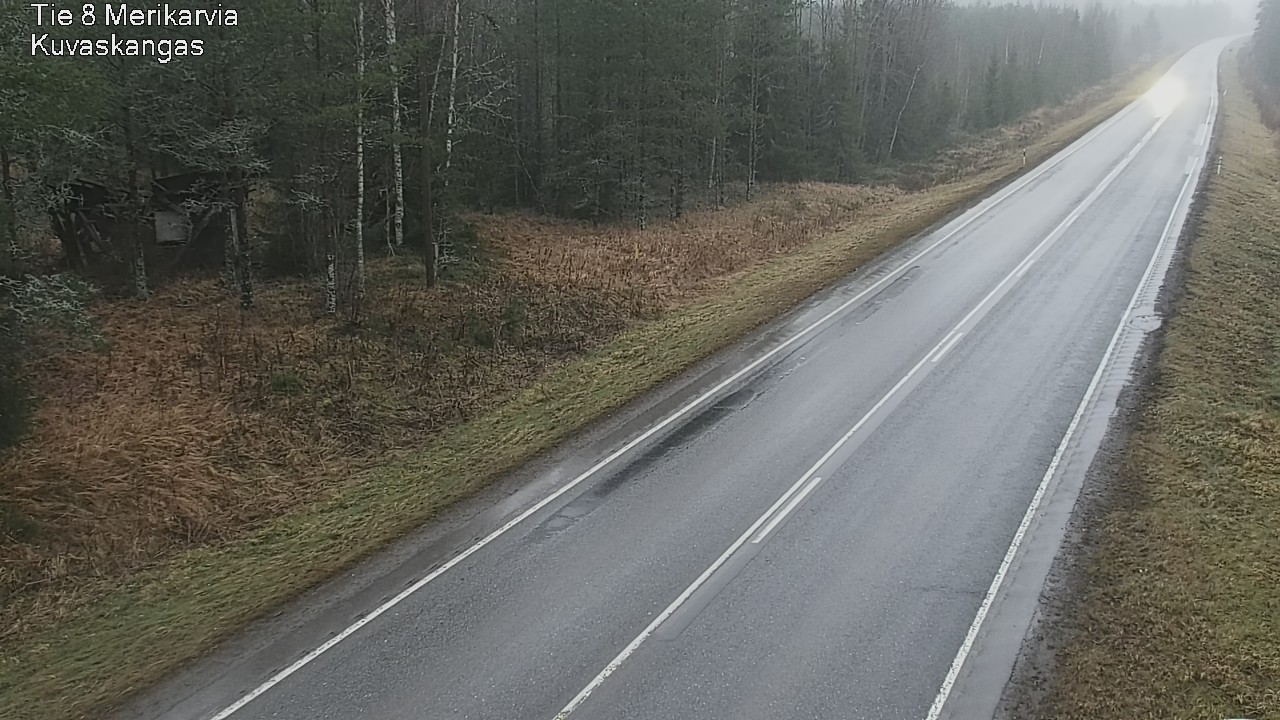 Weather Camera Image Väg 8 Merikarvia, Kuvaskangas, Merikarvia, Satakunta