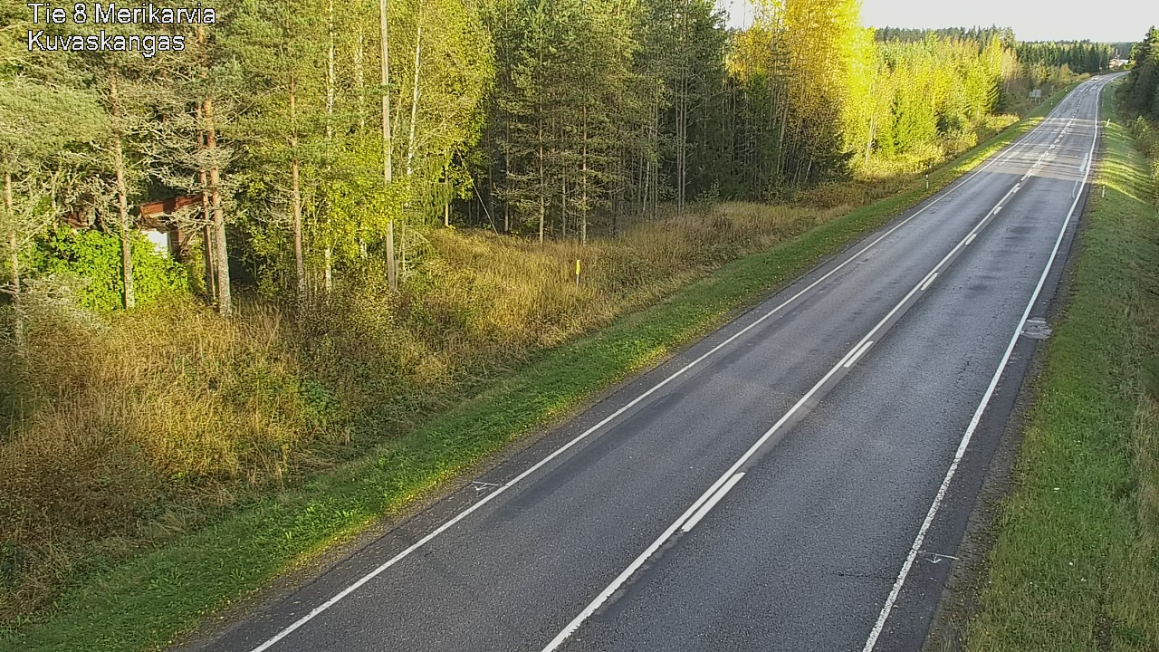 Weather Camera Image Väg 8 Merikarvia, Kuvaskangas, Merikarvia, Satakunta