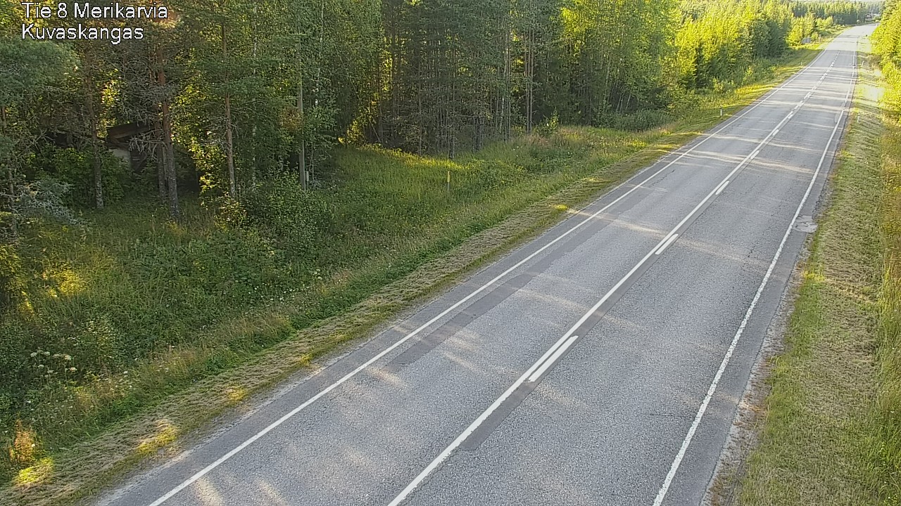 Kelikamerat Kuva Tie 8 Merikarvia, Kuvaskangas, Merikarvia, Satakunta