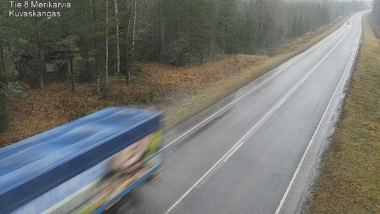 Weather Camera Image Väg 8 Merikarvia, Kuvaskangas, Merikarvia, Satakunta