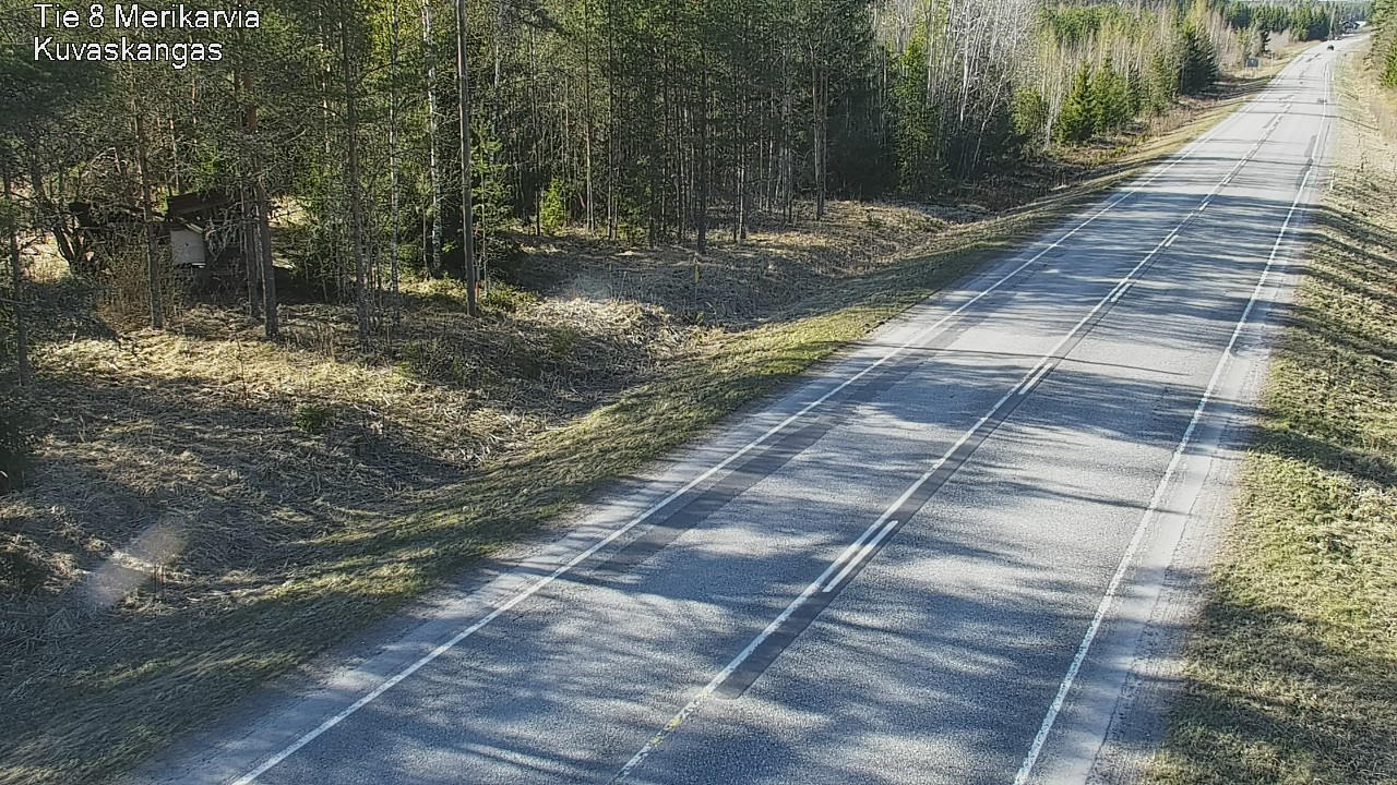Kelikamerat Kuva Tie 8 Merikarvia, Kuvaskangas, Merikarvia, Satakunta