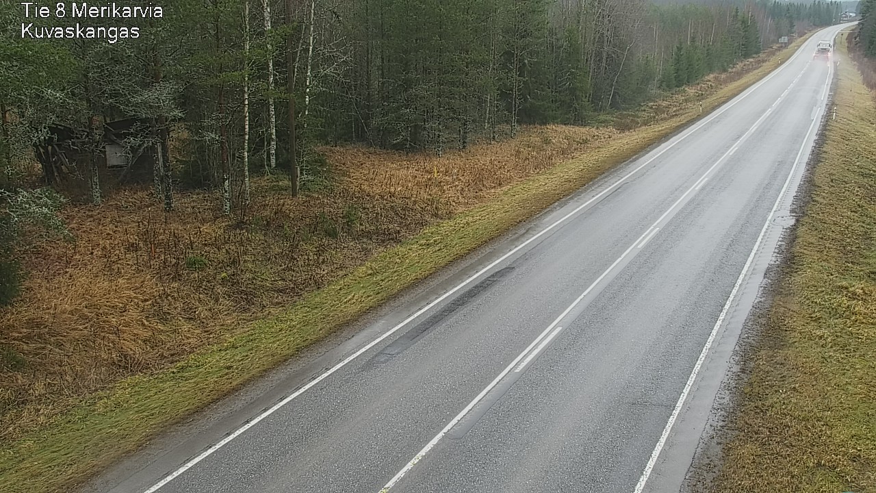 Weather Camera Image Väg 8 Merikarvia, Kuvaskangas, Merikarvia, Satakunta
