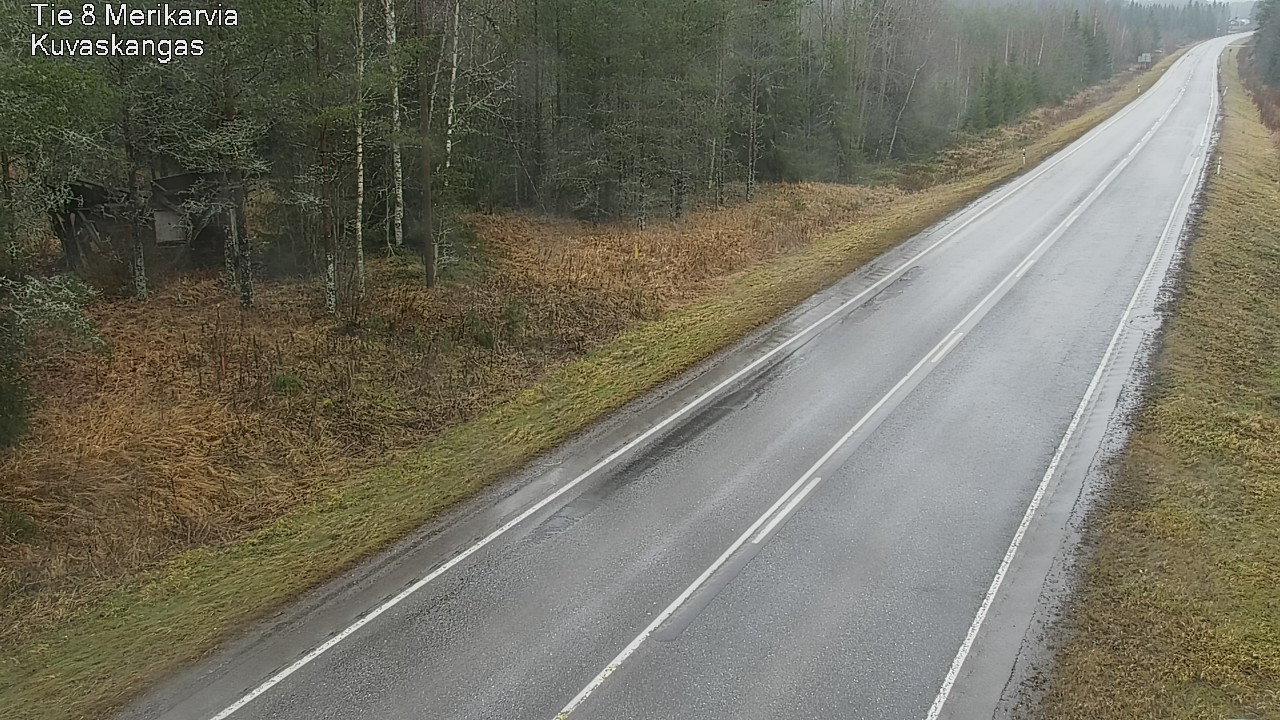 Weather Camera Image Väg 8 Merikarvia, Kuvaskangas, Merikarvia, Satakunta