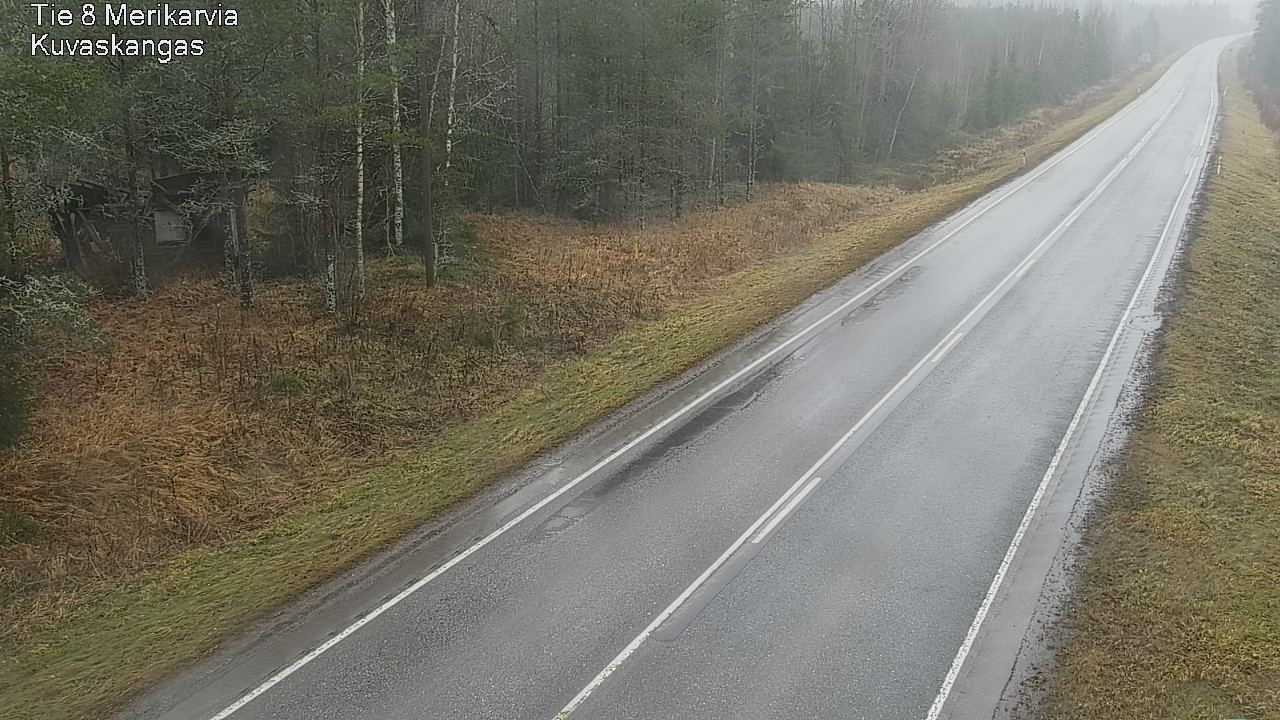 Weather Camera Image Väg 8 Merikarvia, Kuvaskangas, Merikarvia, Satakunta