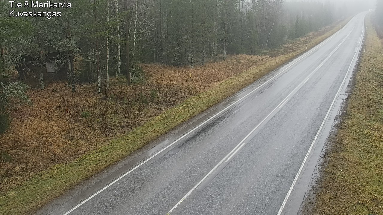 Weather Camera Image Väg 8 Merikarvia, Kuvaskangas, Merikarvia, Satakunta