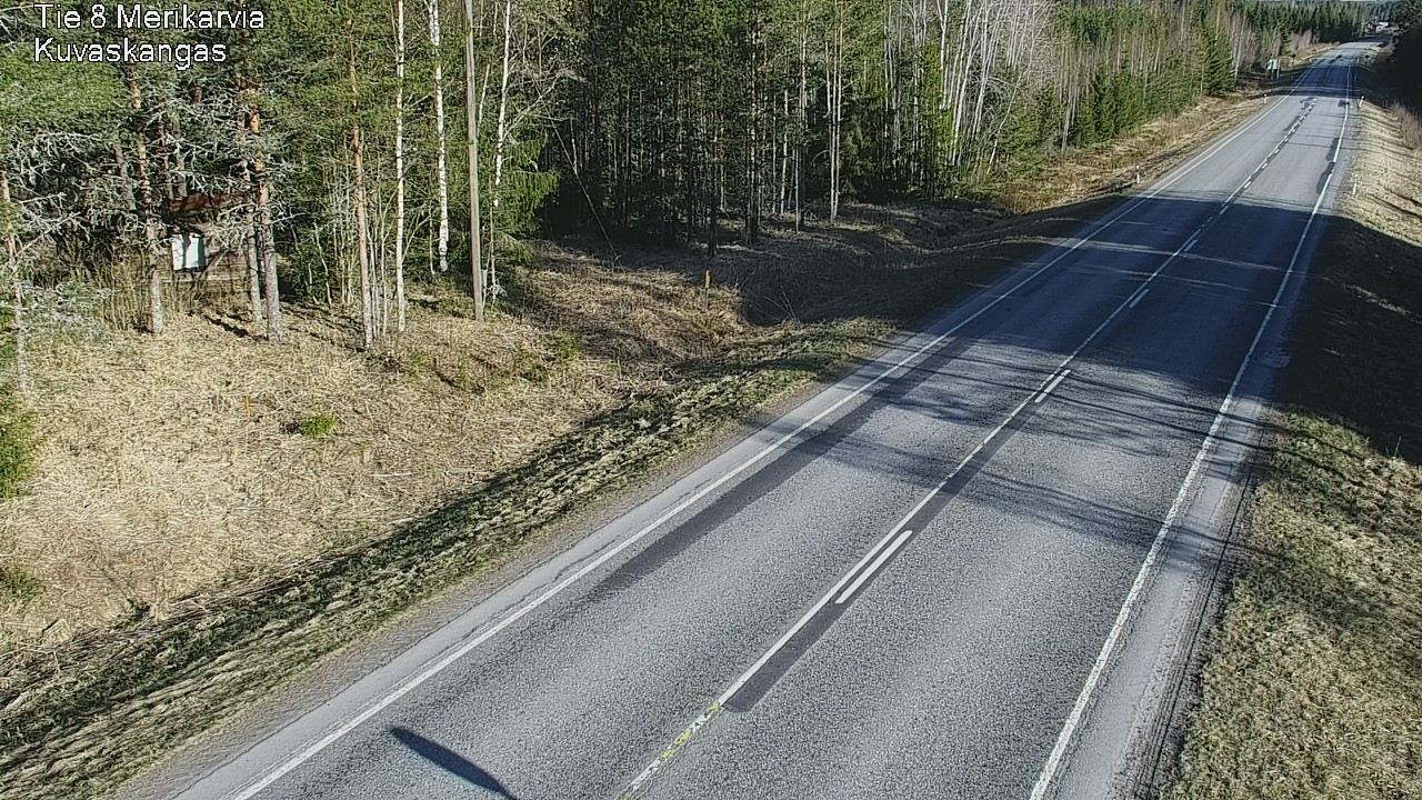 Kelikamerat Kuva Tie 8 Merikarvia, Kuvaskangas, Merikarvia, Satakunta