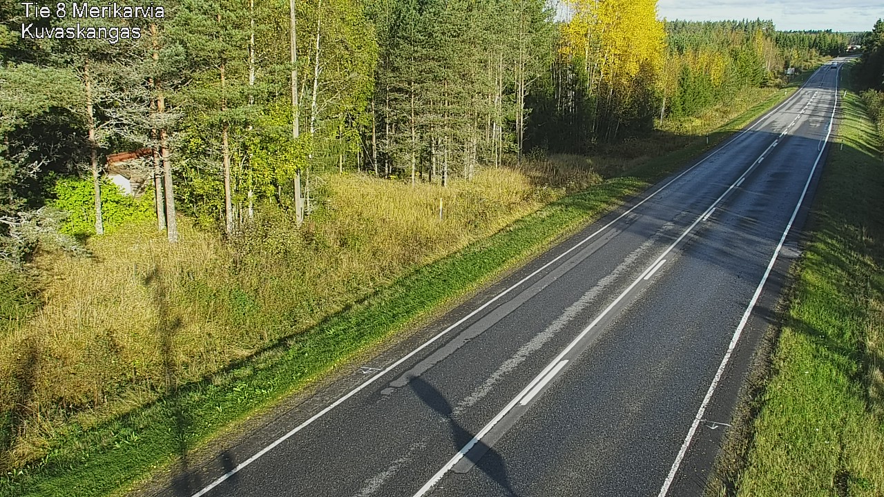 Weather Camera Image Väg 8 Merikarvia, Kuvaskangas, Merikarvia, Satakunta
