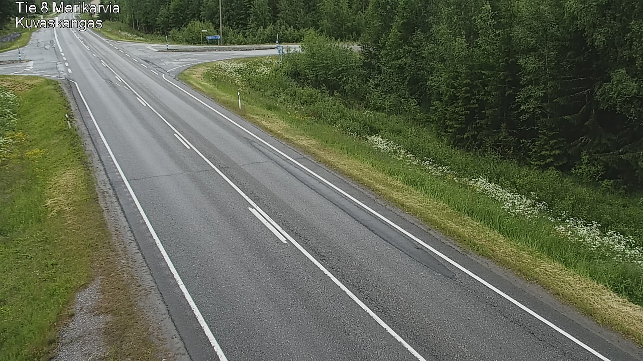 Kelikamerat Kuva Tie 8 Merikarvia, Kuvaskangas, Merikarvia, Satakunta