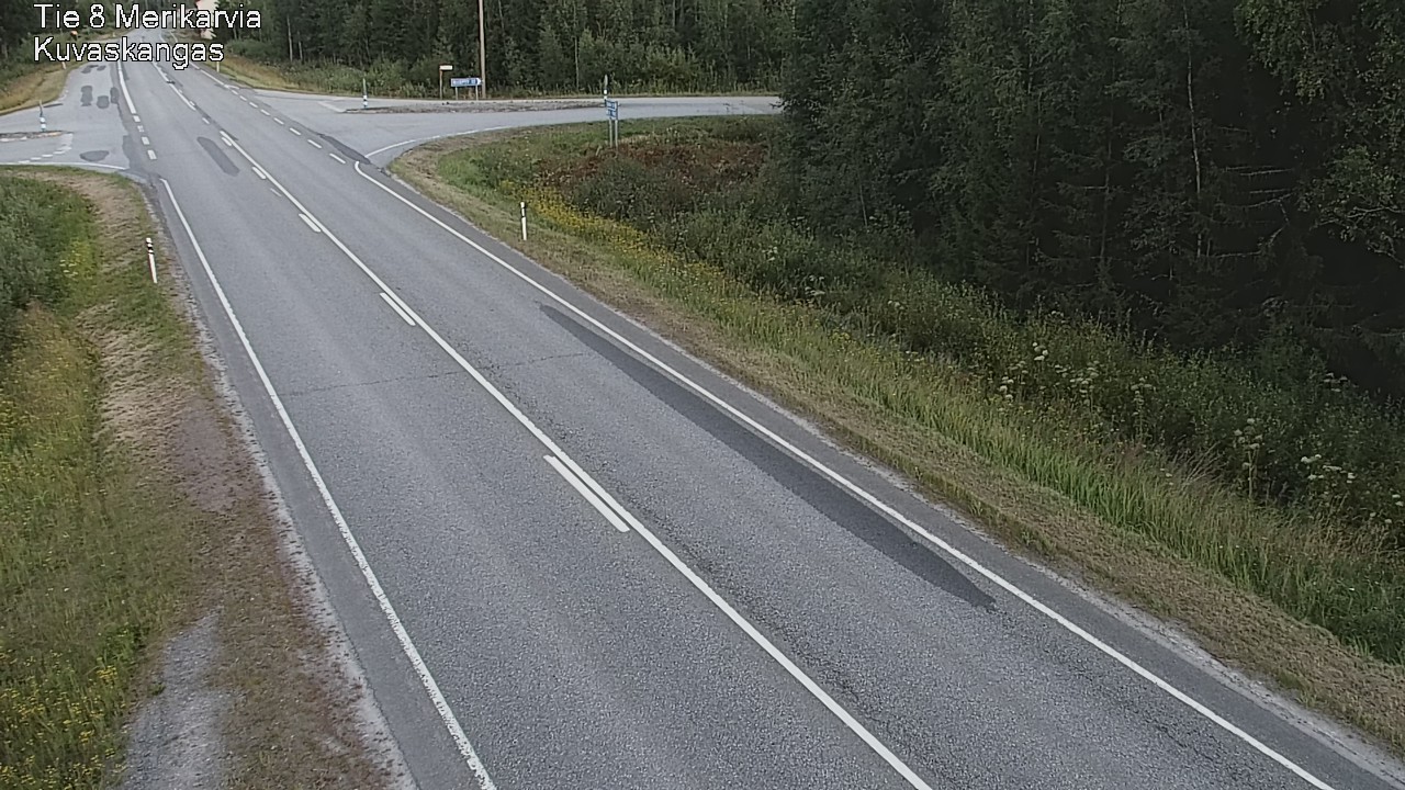 Kelikamerat Kuva Tie 8 Merikarvia, Kuvaskangas, Merikarvia, Satakunta