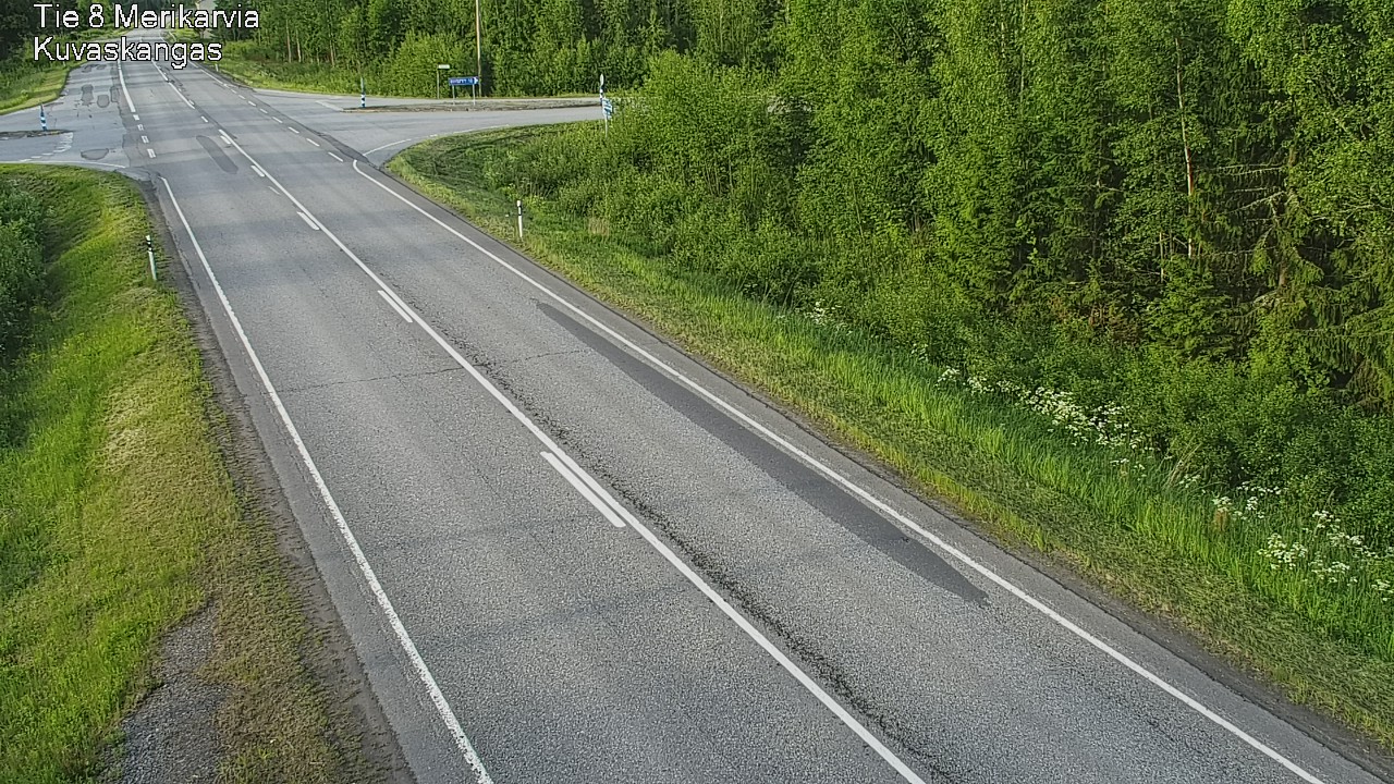 Kelikamerat Kuva Tie 8 Merikarvia, Kuvaskangas, Merikarvia, Satakunta