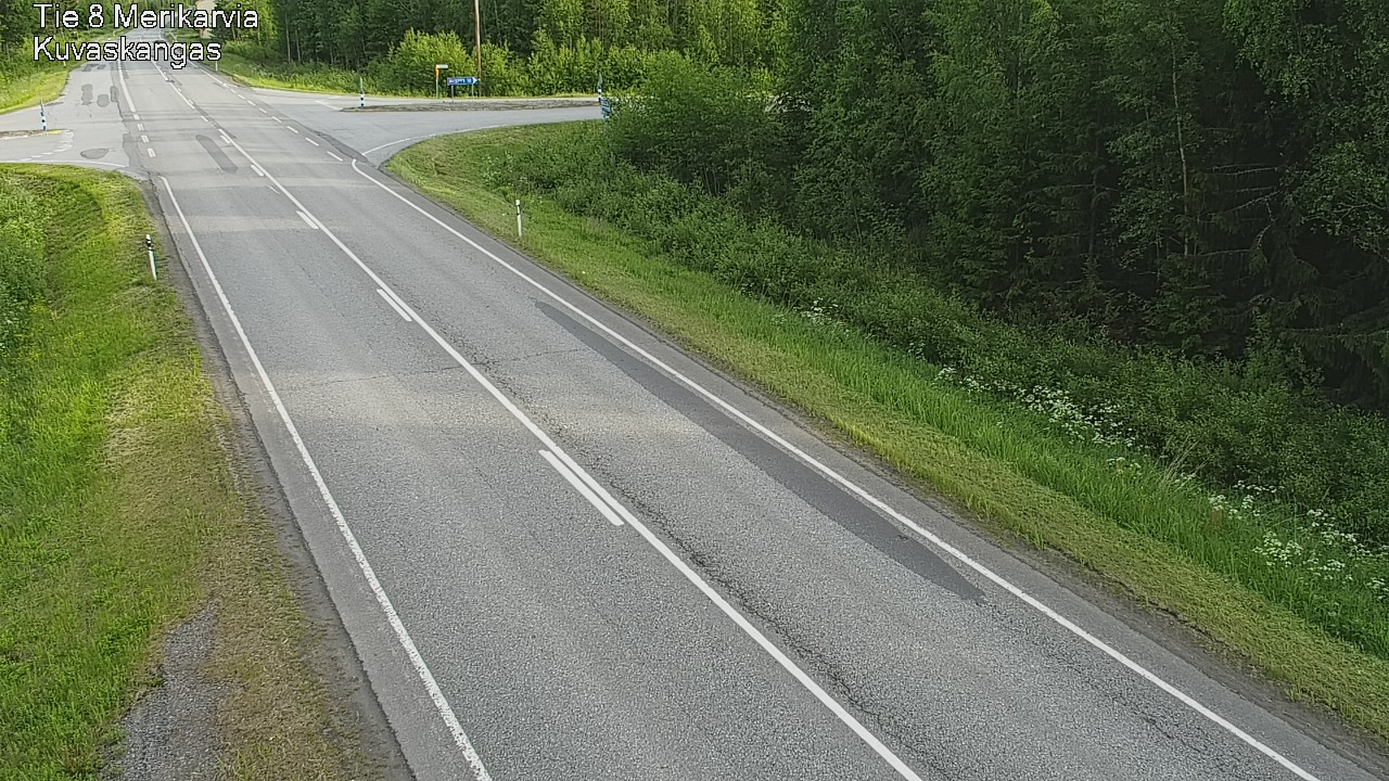 Kelikamerat Kuva Tie 8 Merikarvia, Kuvaskangas, Merikarvia, Satakunta