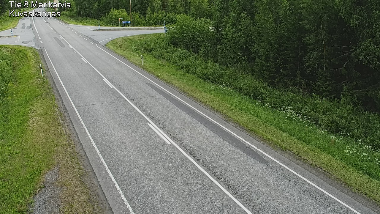 Kelikamerat Kuva Tie 8 Merikarvia, Kuvaskangas, Merikarvia, Satakunta