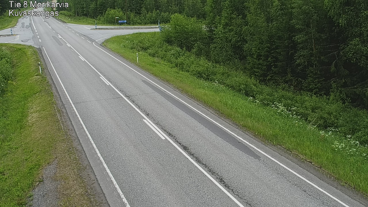 Kelikamerat Kuva Tie 8 Merikarvia, Kuvaskangas, Merikarvia, Satakunta
