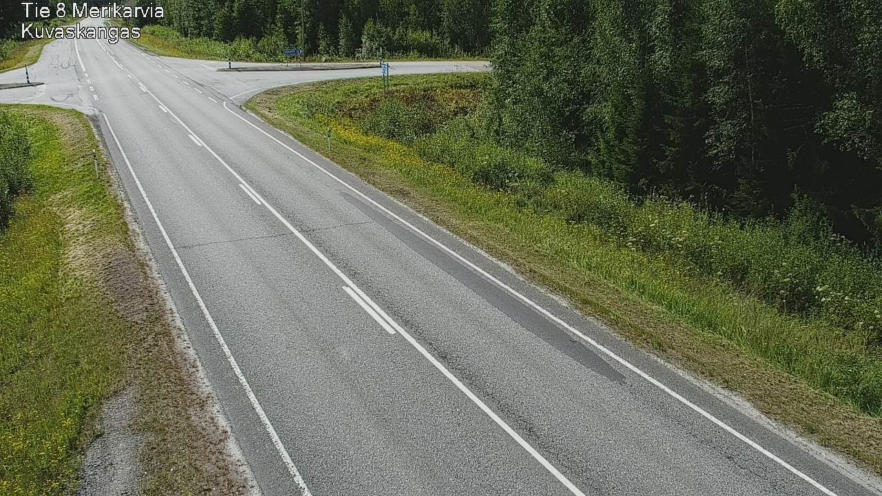 Kelikamerat Kuva Tie 8 Merikarvia, Kuvaskangas, Merikarvia, Satakunta