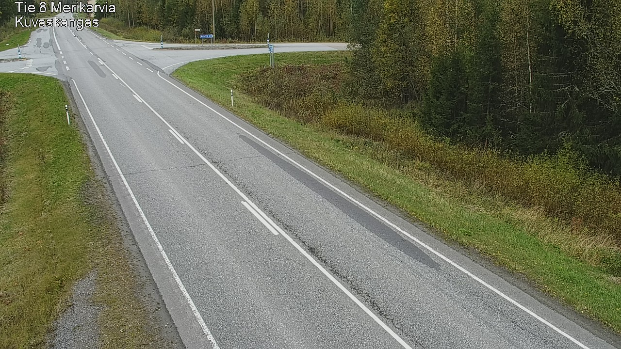 Kelikamerat Kuva Tie 8 Merikarvia, Kuvaskangas, Merikarvia, Satakunta