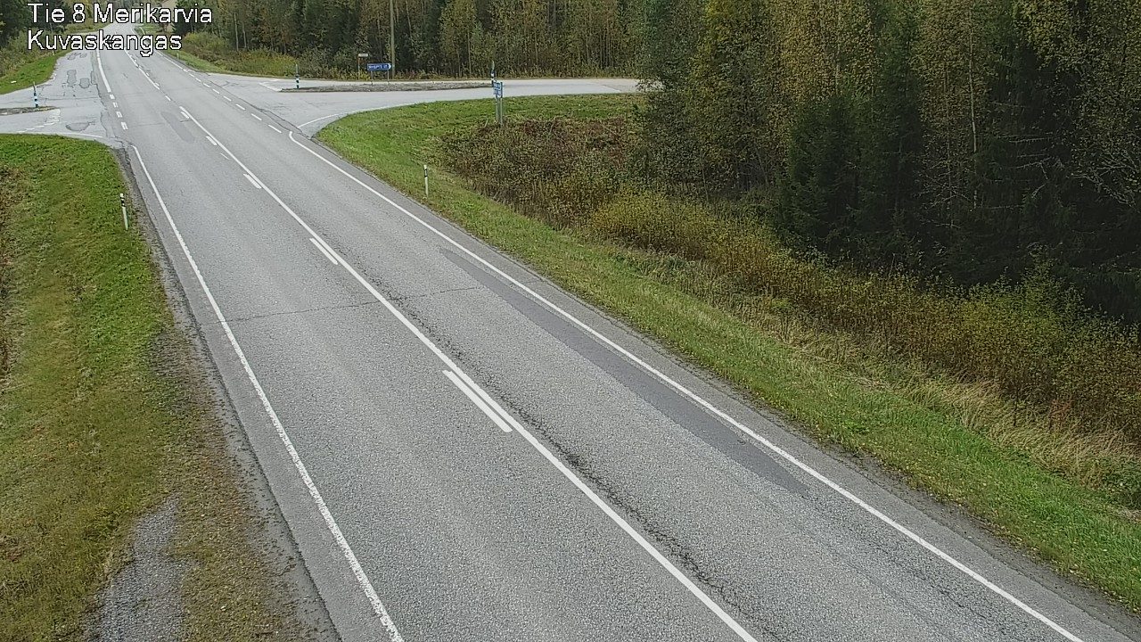 Kelikamerat Kuva Tie 8 Merikarvia, Kuvaskangas, Merikarvia, Satakunta