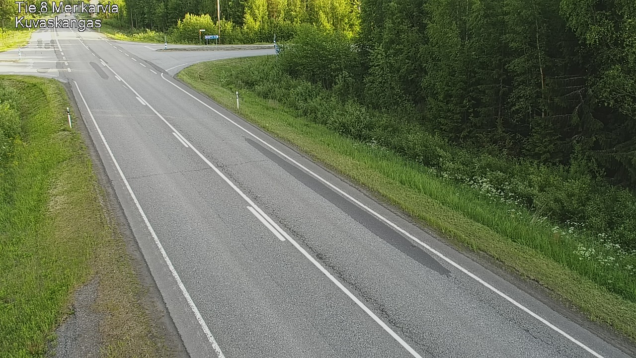 Kelikamerat Kuva Tie 8 Merikarvia, Kuvaskangas, Merikarvia, Satakunta