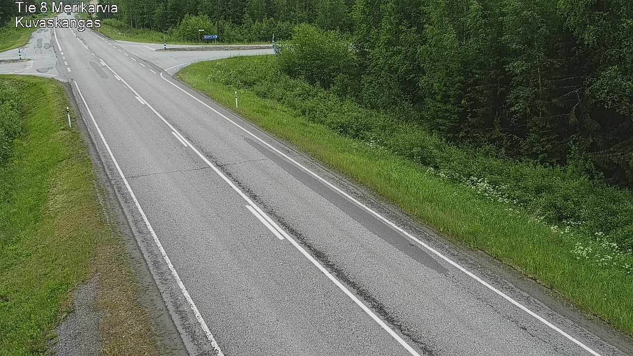 Kelikamerat Kuva Tie 8 Merikarvia, Kuvaskangas, Merikarvia, Satakunta