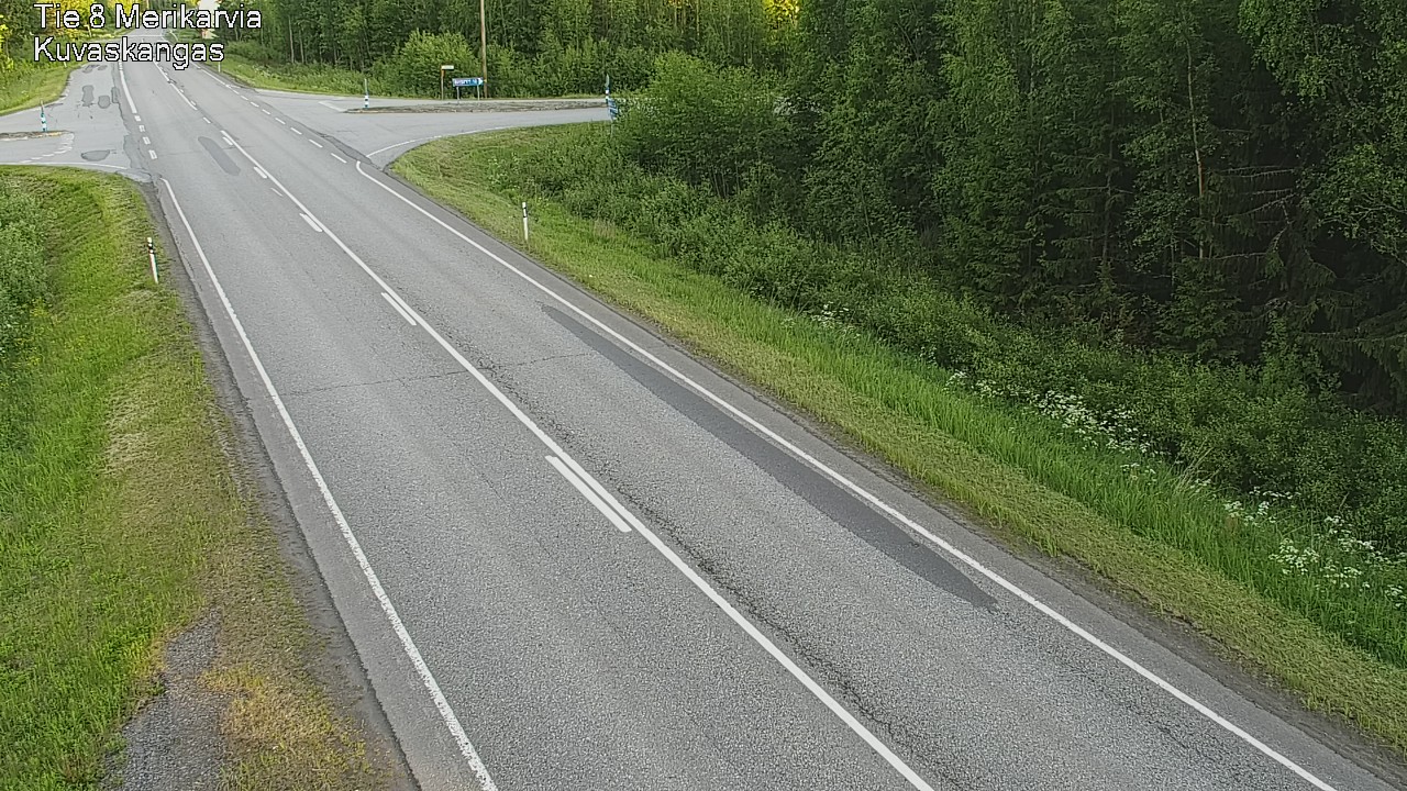 Kelikamerat Kuva Tie 8 Merikarvia, Kuvaskangas, Merikarvia, Satakunta