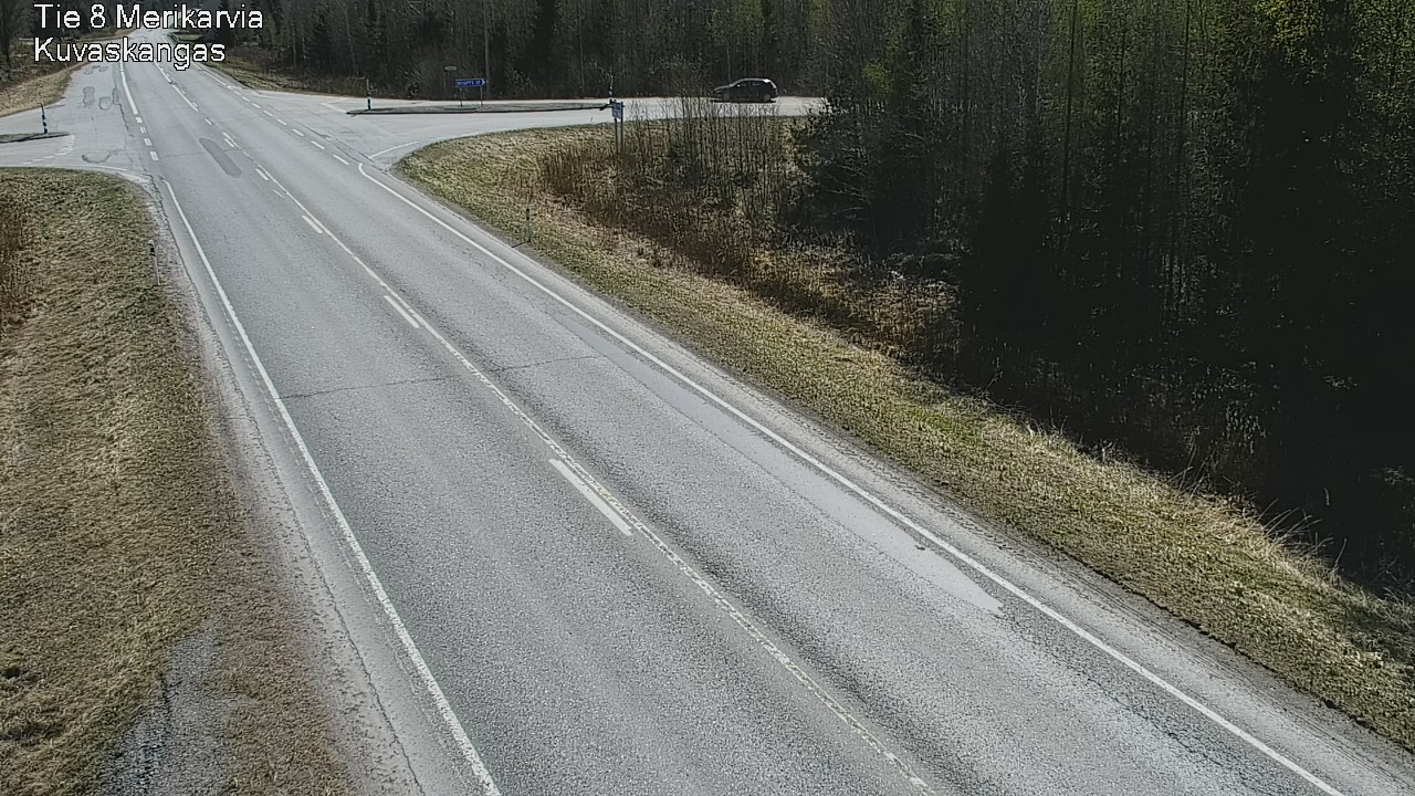 Weather Camera Image Road 8 Merikarvia, Kuvaskangas, Merikarvia, Satakunta