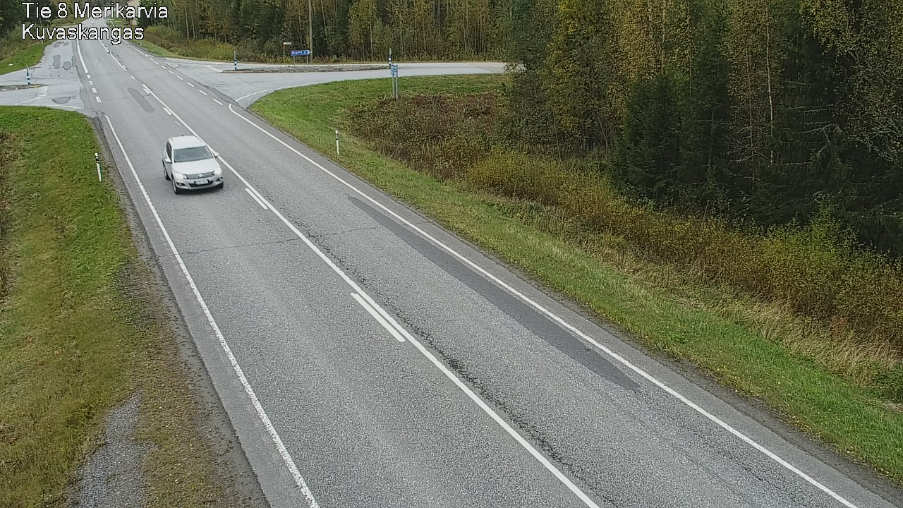 Kelikamerat Kuva Tie 8 Merikarvia, Kuvaskangas, Merikarvia, Satakunta
