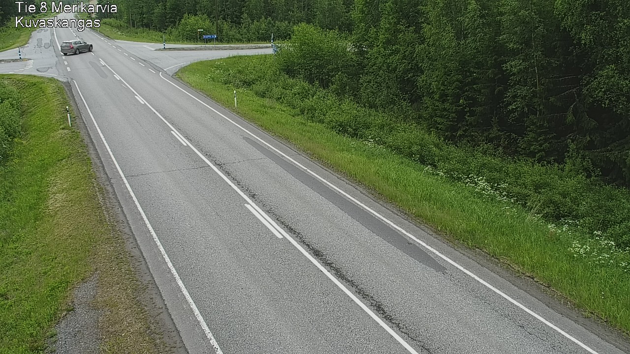 Kelikamerat Kuva Tie 8 Merikarvia, Kuvaskangas, Merikarvia, Satakunta