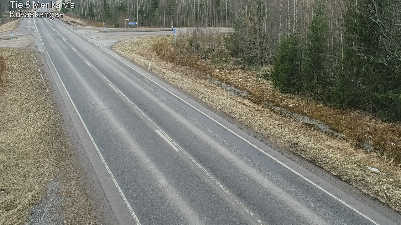 Weather Camera Image Väg 8 Merikarvia, Kuvaskangas, Merikarvia, Satakunta