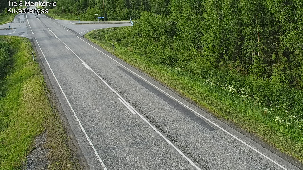 Kelikamerat Kuva Tie 8 Merikarvia, Kuvaskangas, Merikarvia, Satakunta