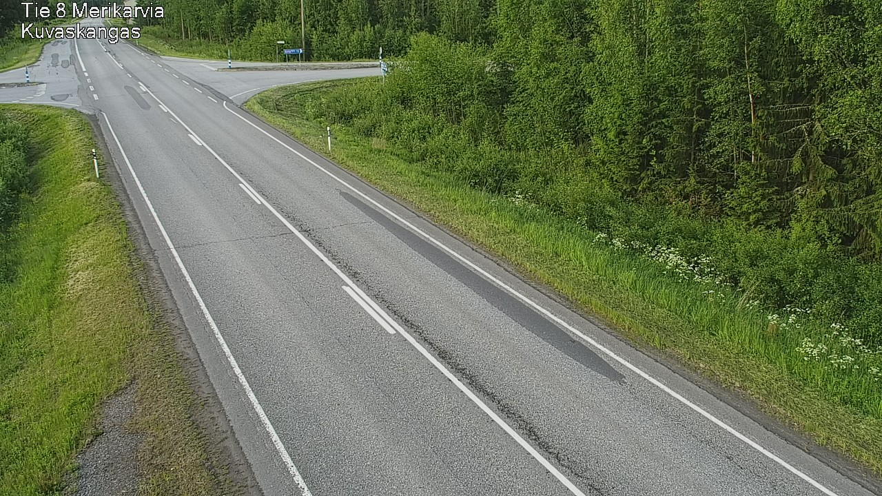 Kelikamerat Kuva Tie 8 Merikarvia, Kuvaskangas, Merikarvia, Satakunta