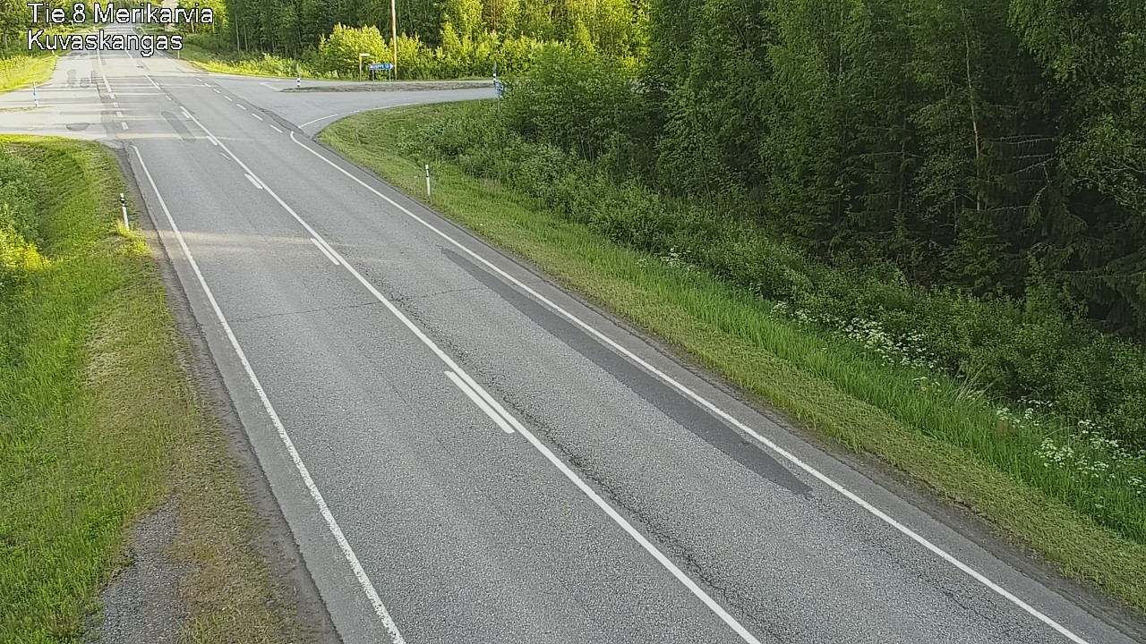 Kelikamerat Kuva Tie 8 Merikarvia, Kuvaskangas, Merikarvia, Satakunta
