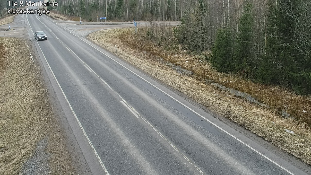 Weather Camera Image Väg 8 Merikarvia, Kuvaskangas, Merikarvia, Satakunta
