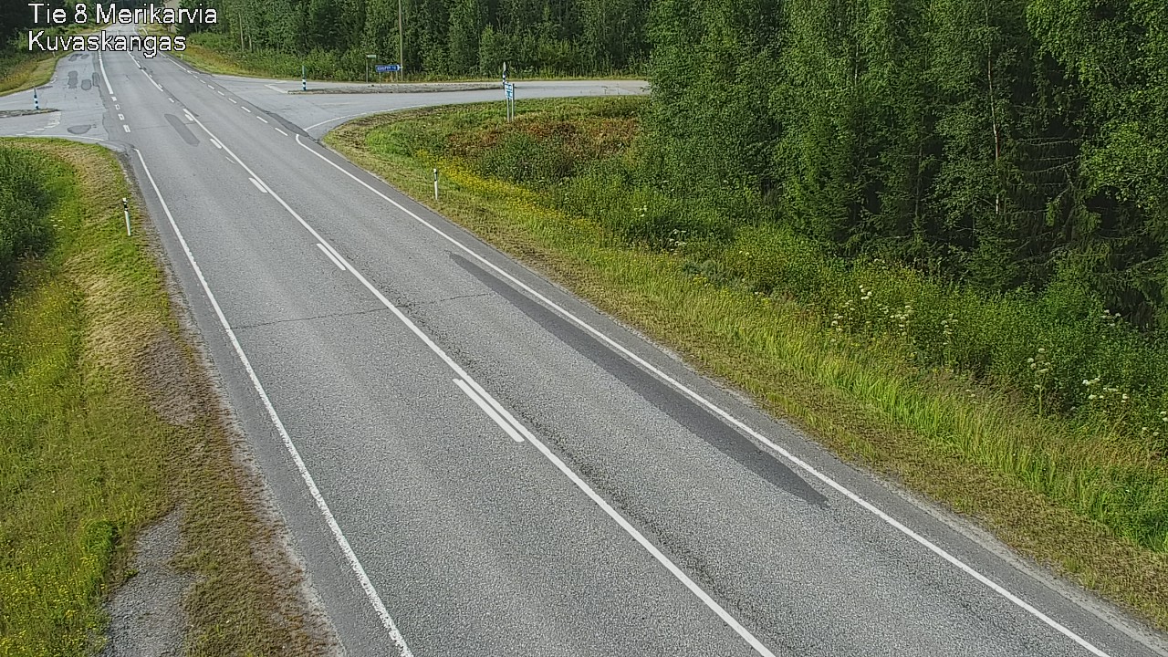 Kelikamerat Kuva Tie 8 Merikarvia, Kuvaskangas, Merikarvia, Satakunta