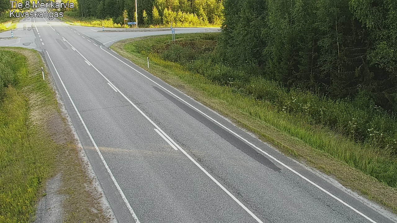 Kelikamerat Kuva Tie 8 Merikarvia, Kuvaskangas, Merikarvia, Satakunta