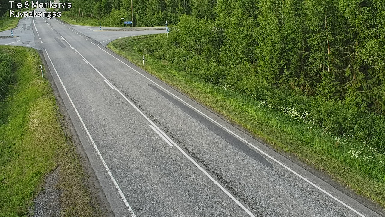 Kelikamerat Kuva Tie 8 Merikarvia, Kuvaskangas, Merikarvia, Satakunta