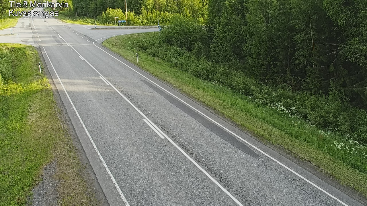 Kelikamerat Kuva Tie 8 Merikarvia, Kuvaskangas, Merikarvia, Satakunta