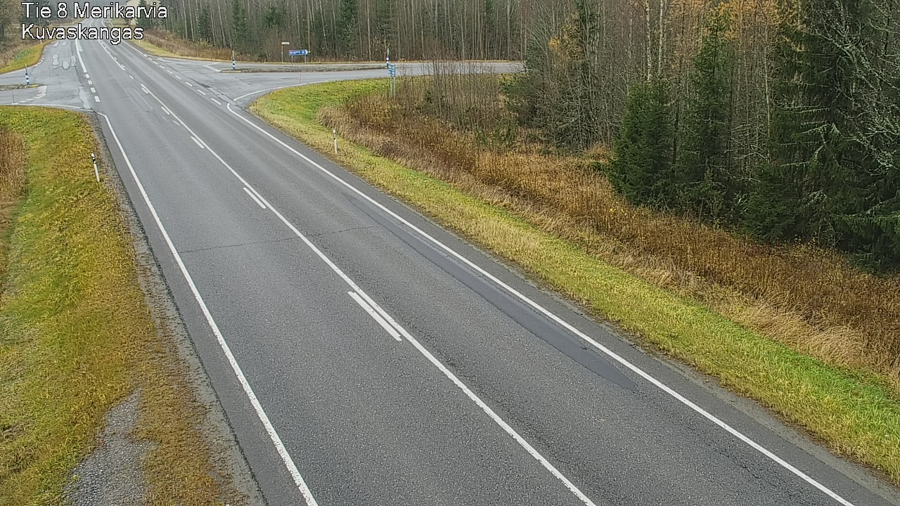 Kelikamerat Kuva Tie 8 Merikarvia, Kuvaskangas, Merikarvia, Satakunta