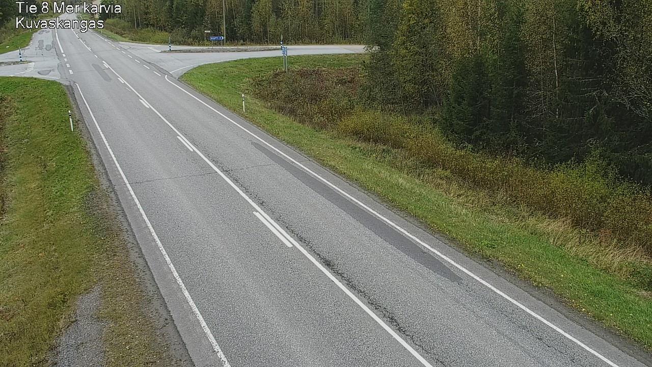 Kelikamerat Kuva Tie 8 Merikarvia, Kuvaskangas, Merikarvia, Satakunta