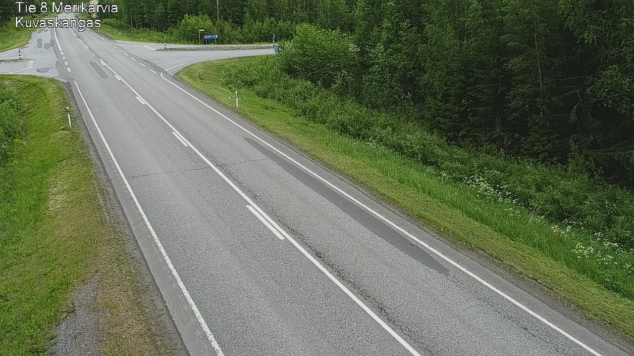 Kelikamerat Kuva Tie 8 Merikarvia, Kuvaskangas, Merikarvia, Satakunta