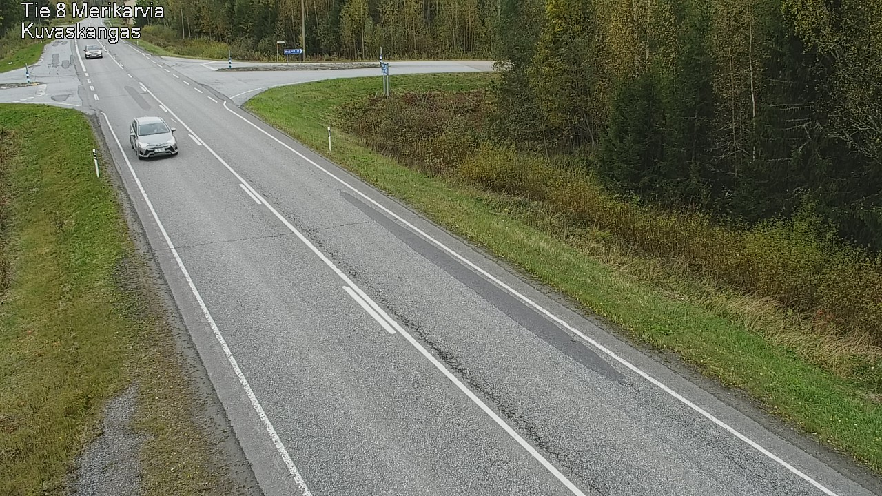 Kelikamerat Kuva Tie 8 Merikarvia, Kuvaskangas, Merikarvia, Satakunta