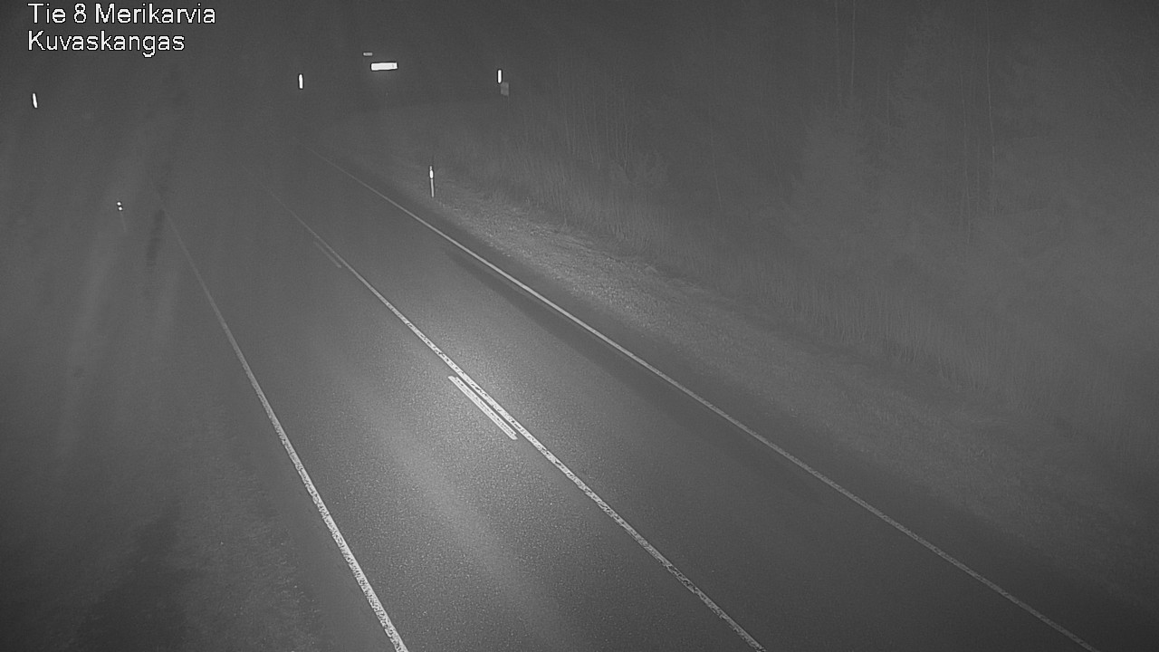 Weather Camera Image Road 8 Merikarvia, Kuvaskangas, Merikarvia, Satakunta