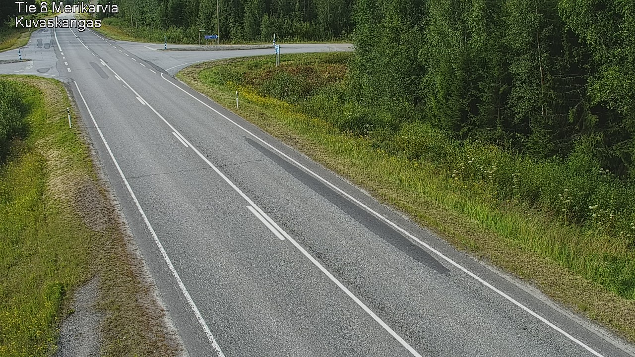 Kelikamerat Kuva Tie 8 Merikarvia, Kuvaskangas, Merikarvia, Satakunta