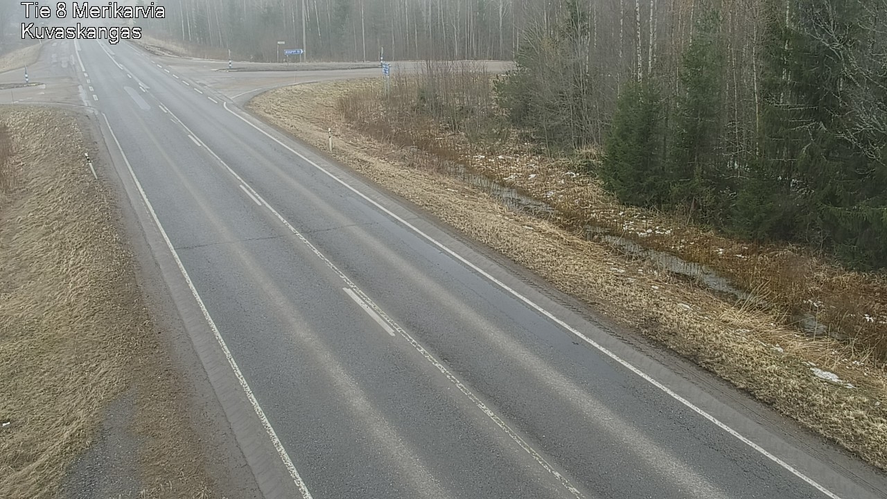 Weather Camera Image Väg 8 Merikarvia, Kuvaskangas, Merikarvia, Satakunta