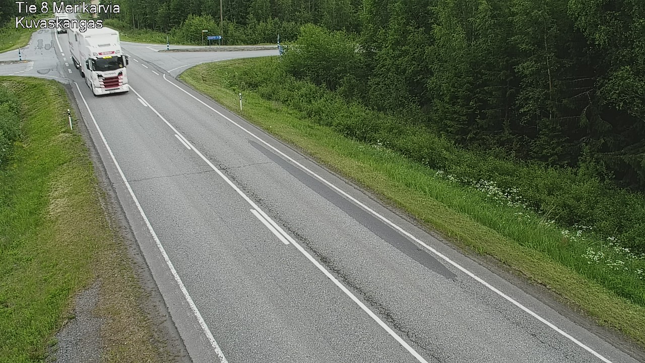 Kelikamerat Kuva Tie 8 Merikarvia, Kuvaskangas, Merikarvia, Satakunta