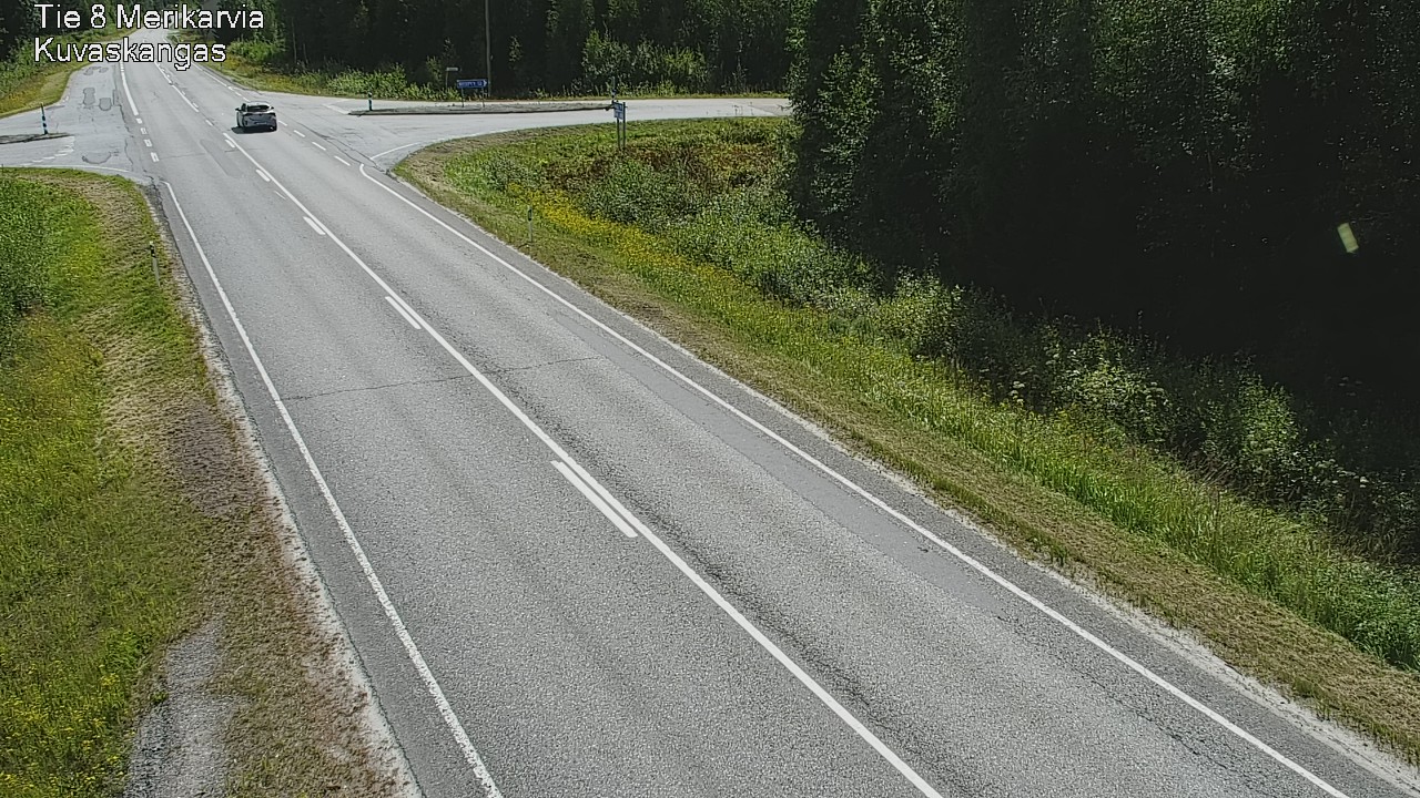 Kelikamerat Kuva Tie 8 Merikarvia, Kuvaskangas, Merikarvia, Satakunta