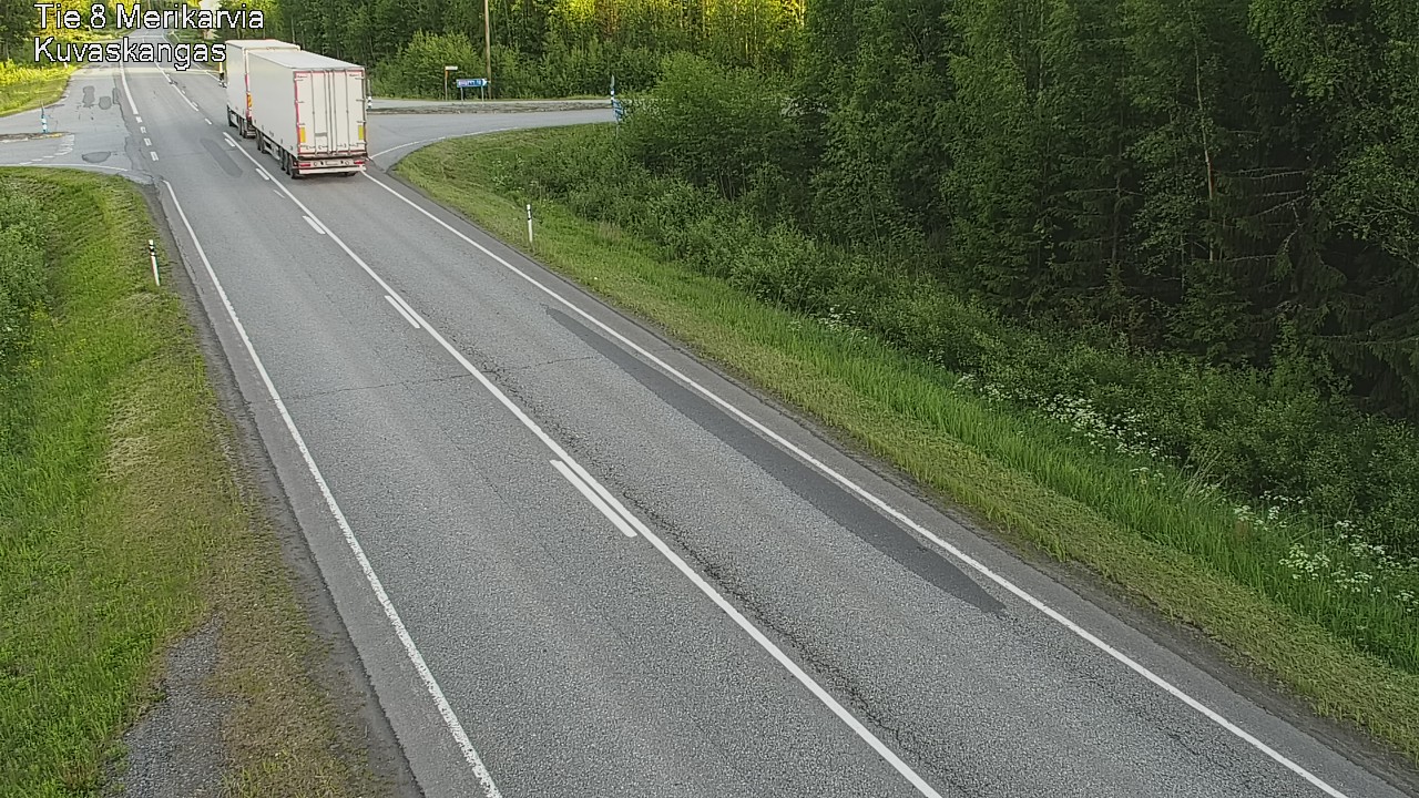 Kelikamerat Kuva Tie 8 Merikarvia, Kuvaskangas, Merikarvia, Satakunta
