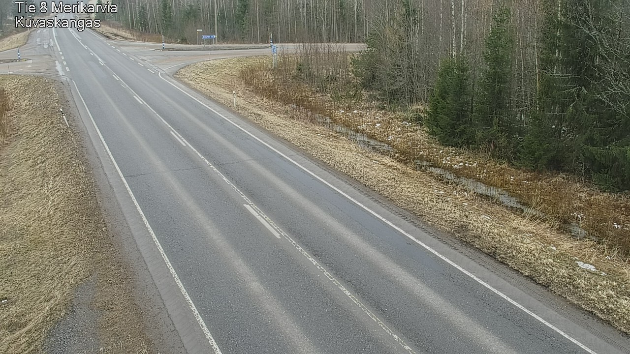 Weather Camera Image Väg 8 Merikarvia, Kuvaskangas, Merikarvia, Satakunta