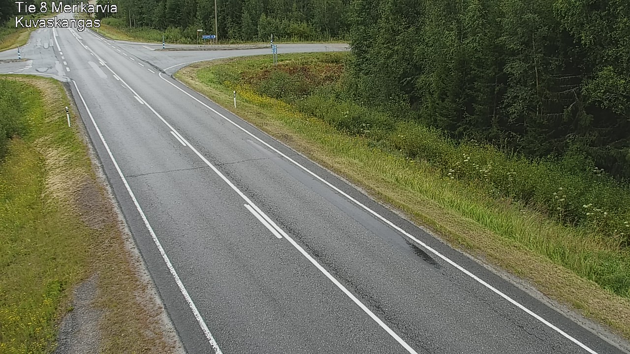 Kelikamerat Kuva Tie 8 Merikarvia, Kuvaskangas, Merikarvia, Satakunta
