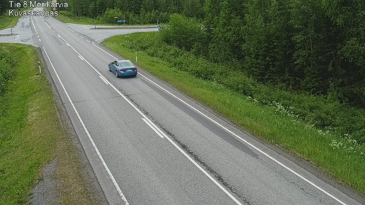 Kelikamerat Kuva Tie 8 Merikarvia, Kuvaskangas, Merikarvia, Satakunta